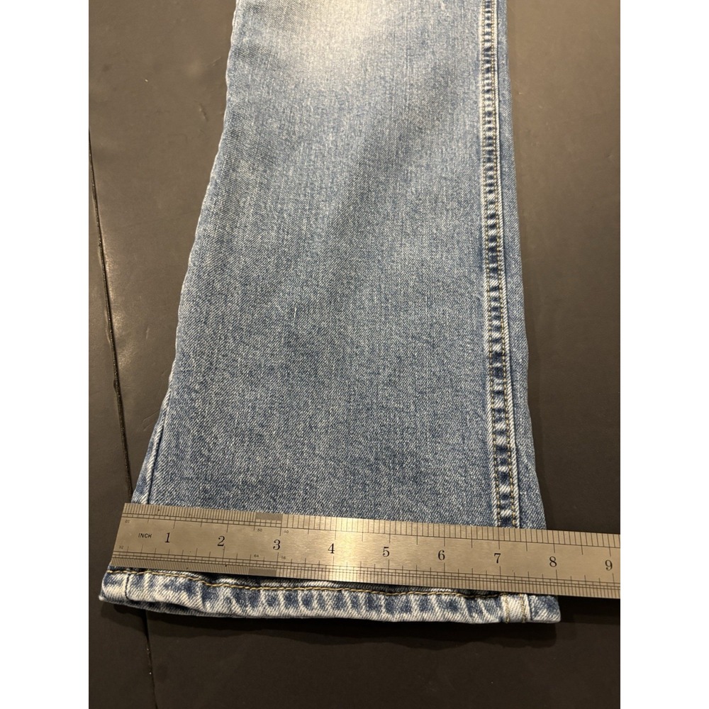 Levi's 514 Straight Fit Jeans Men's 34x32 Light Wash Denim - Picture 4 of 9